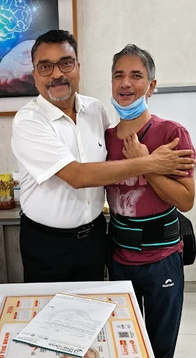 Tarun Upadhyay with Dr. Charitesh Gupta